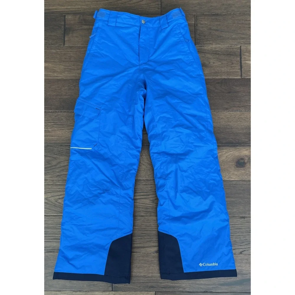 Columbia Snow Pants Kids Large Bugaboo Omni Heat Lined Ski Snowboard Insulated